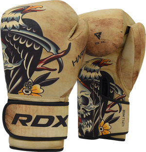 RDX T14 Harrier Tattoo Boxing Gloves