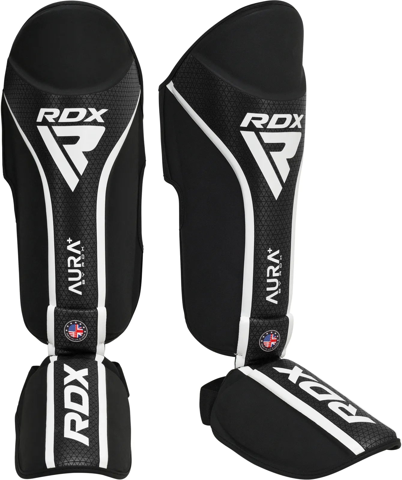 RDX T17 Aura Plus MMA Shin Guards - Black