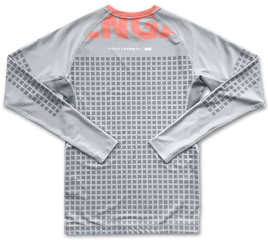Engage Grid Tech Long Sleeve Rash Guard - Grey