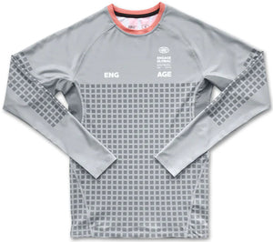 Engage Grid Tech Long Sleeve Rash Guard - Grey
