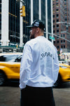 Engage Athena Sculpture L/S T-Shirt - White
