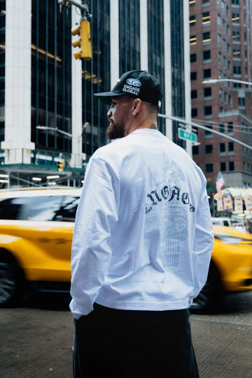 Engage Athena Sculpture L/S T-Shirt - White
