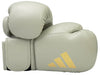 Adidas Speed 50 Gel Gloves - Alumina/Gold