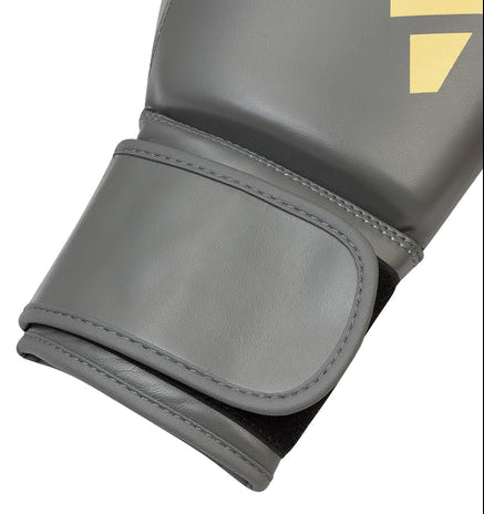 Adidas Speed 50 Gel Gloves - Ash Grey/Gold
