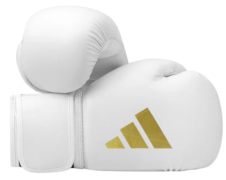 Adidas Speed 50 Gel Gloves - White/Gold