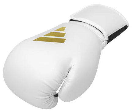 Adidas Speed 50 Gel Gloves - White/Gold