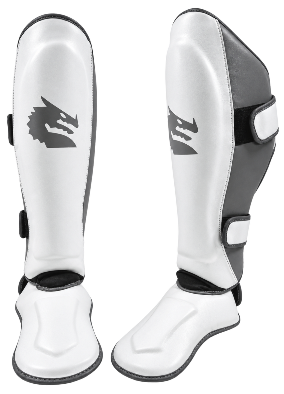 Morgan White Knight Shin & Instep Protectors