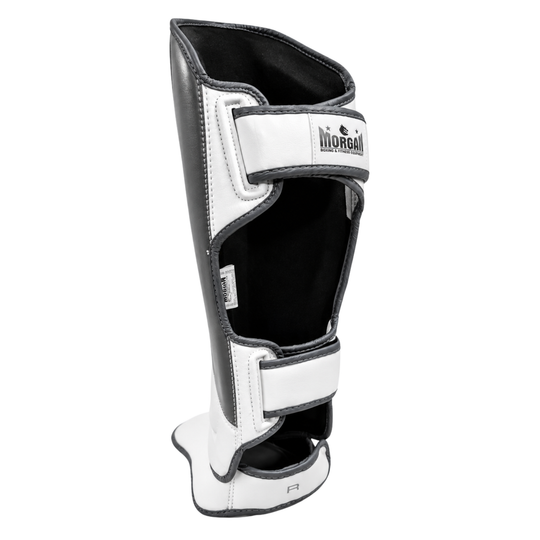Morgan White Knight Shin & Instep Protectors