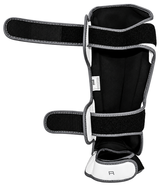 Morgan White Knight Shin & Instep Protectors