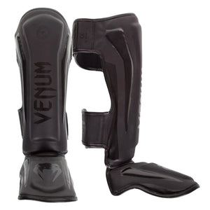 Venum Elite Standup Shin Guards - Matte/Black