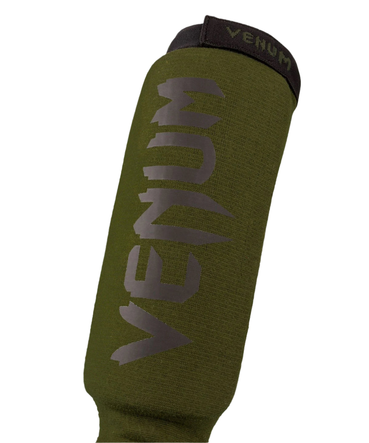 Venum Kontact Shin Guards - Khaki/Black