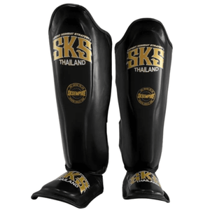 SKS Muay Thai Shin Guards - Black