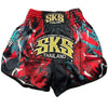 SKS Claw Red Muay Thai Shorts Muay Thai Shorts SKS Red Small 