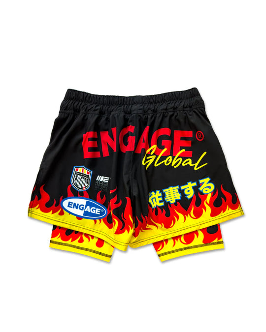 Engage Shake n' Bake 2-in-1 Fight Shorts