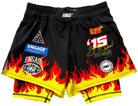 Engage Shake n' Bake 2-in-1 Fight Shorts