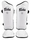 Fairtex Ultra Ergo Shin Guards - White