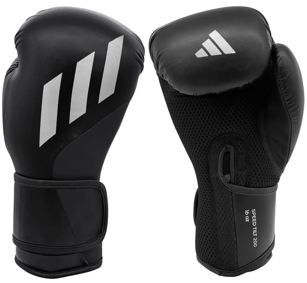 Adidas Speed Tilt 200 Gloves - Black/Silver