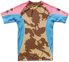 Engage Miami Camo Short Sleeve Rash Guard