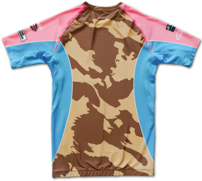 Engage Miami Camo Short Sleeve Rash Guard