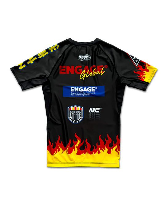 Engage Shake 'n Bake Short Sleeve Rash Guard