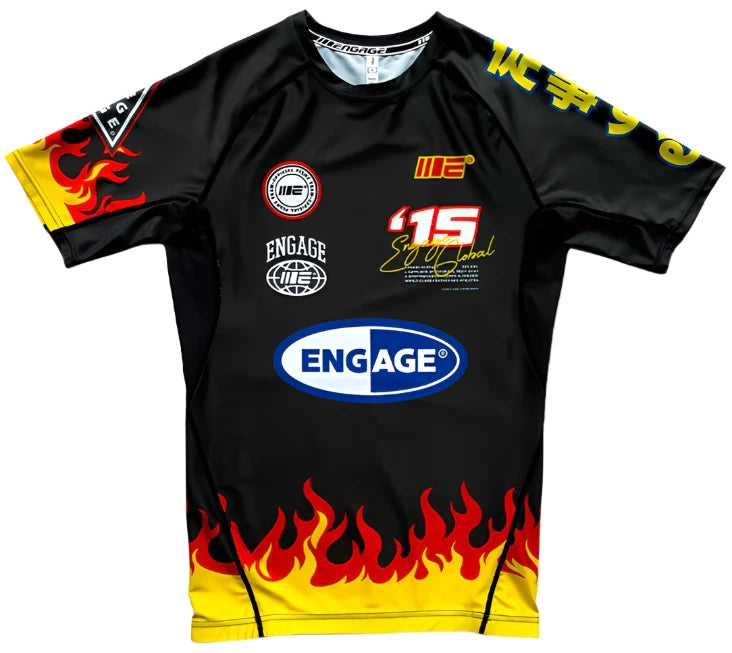 Engage Shake 'n Bake Short Sleeve Rash Guard