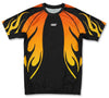 Engage Nebula Short Sleeve Rash Guard - Orange