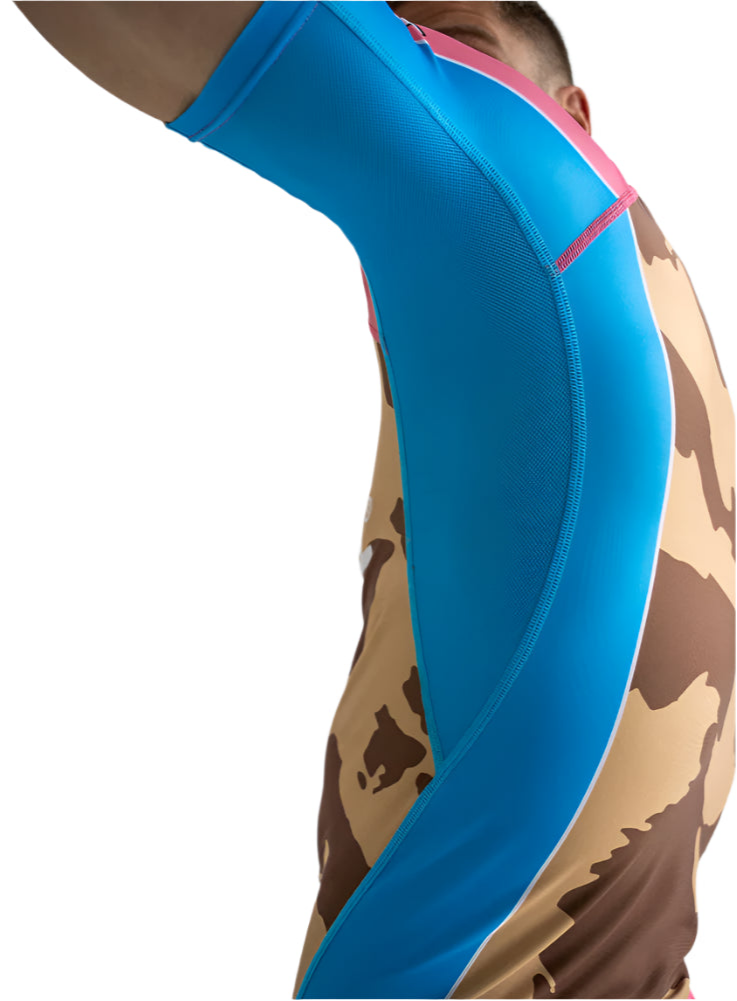 Engage Miami Camo Short Sleeve Rash Guard