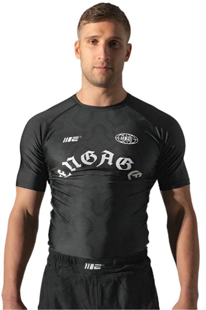 Engage Viper Onyx Short Sleeve Rash Guard