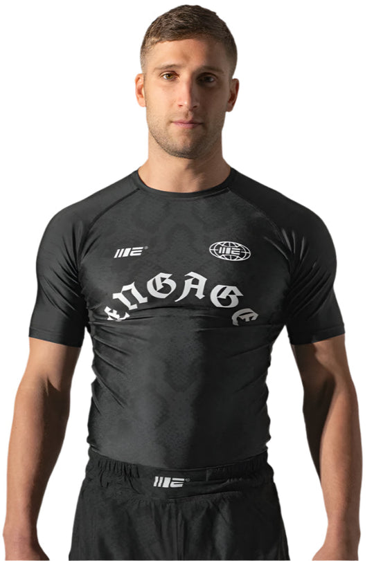 Engage Viper Onyx Short Sleeve Rash Guard