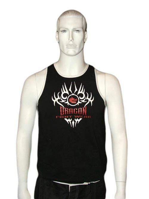 Morgan Dragon Singlet - Black