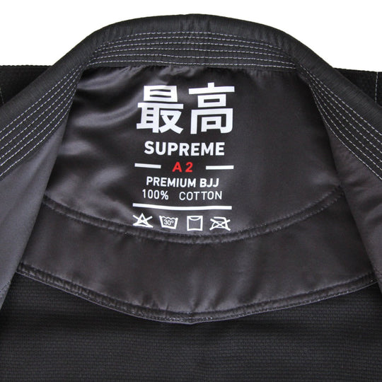 SMAI Supreme Brazilian Jiu Jitsu Uniform - Black