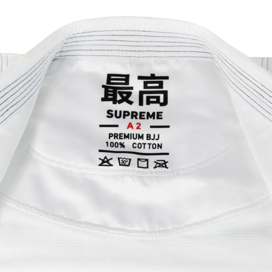 SMAI Supreme Brazilian Jiu Jitsu Uniform - White