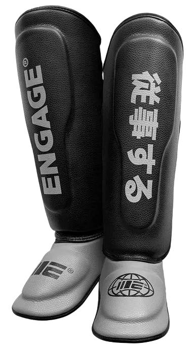 Engage W.I.P Series Shin Guards - Oakland Grey