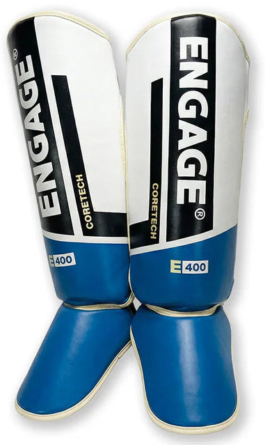 Engage E-Series Shin Guards - Military Blue
