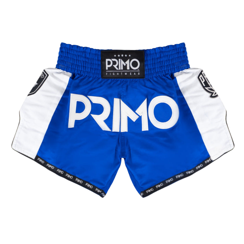Primo Free Flow Muay Thai Shorts - Stadium Classic Blue