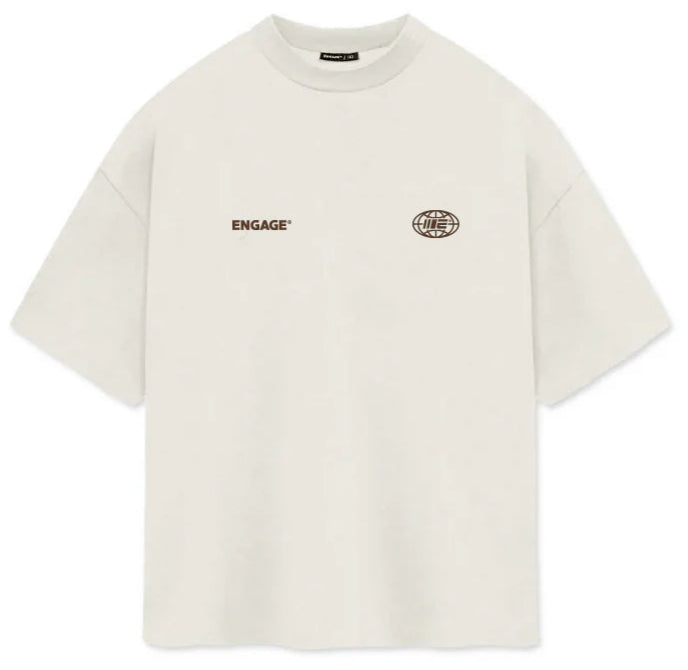 Engage 'Mentality' T-Shirt - Off-White