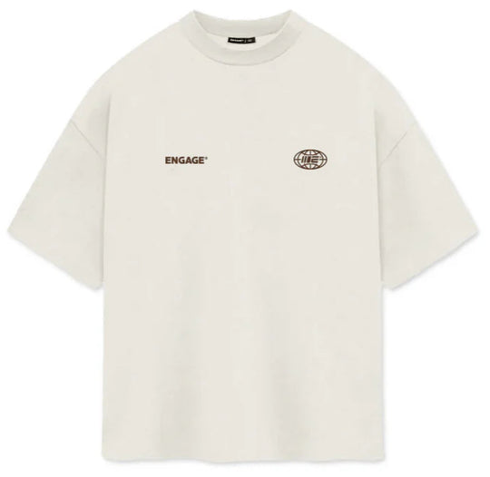 Engage 'Mentality' T-Shirt - Off-White