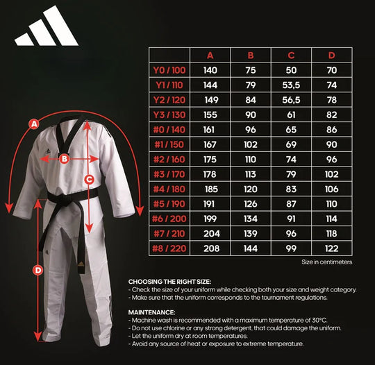 Adidas ADI START TKD Uniform - Senior