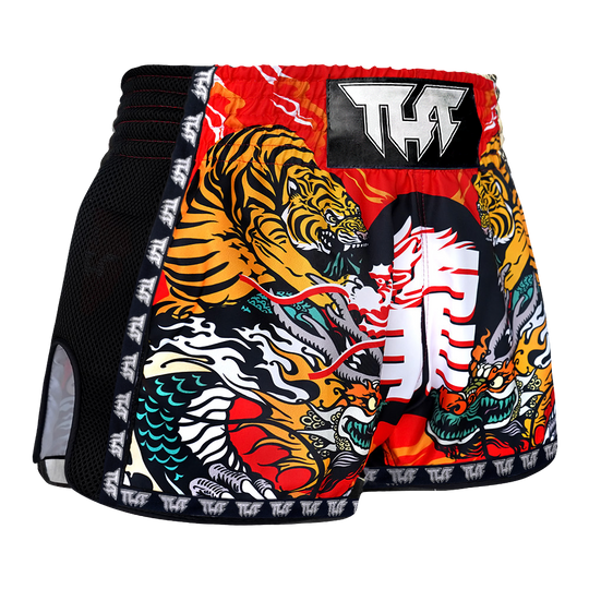 Tuff Chinese Dragon Tiger Muay Thai Shorts