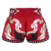 Tuff Red Yantra Retro Muay Thai Shorts