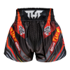 Tuff Black Double Tiger Thai Boxing Shorts