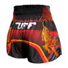 Tuff Black Double Tiger Thai Boxing Shorts