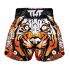 Tuff Orange Cruel Tiger Thai Boxing Shorts