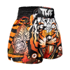 Tuff Orange Cruel Tiger Thai Boxing Shorts