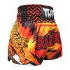 Tuff Orange Double Tiger Thai Boxing Shorts