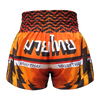 Tuff Orange Double Tiger Thai Boxing Shorts