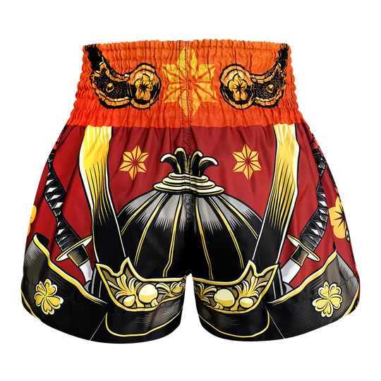 Tuff Samurai Skull Thai Boxing Shorts