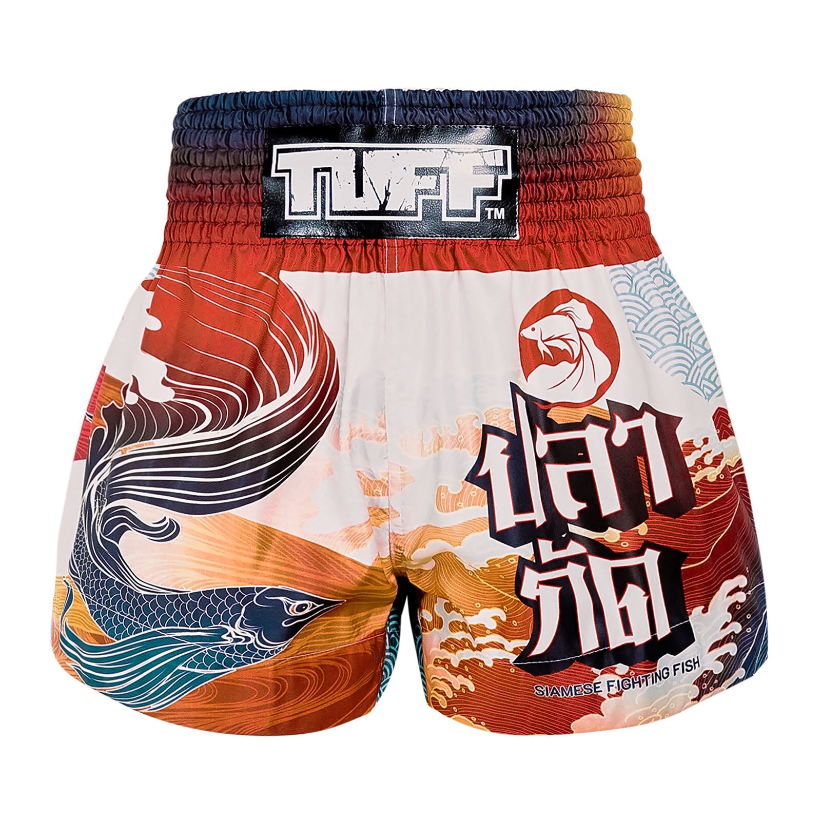 Tuff Siamese Fighting Fish Thai Boxing Shorts