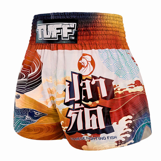 Tuff Siamese Fighting Fish Thai Boxing Shorts