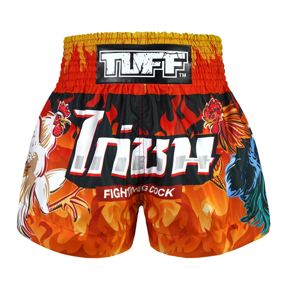 Tuff Fighting Rooster Thai Boxing Shorts